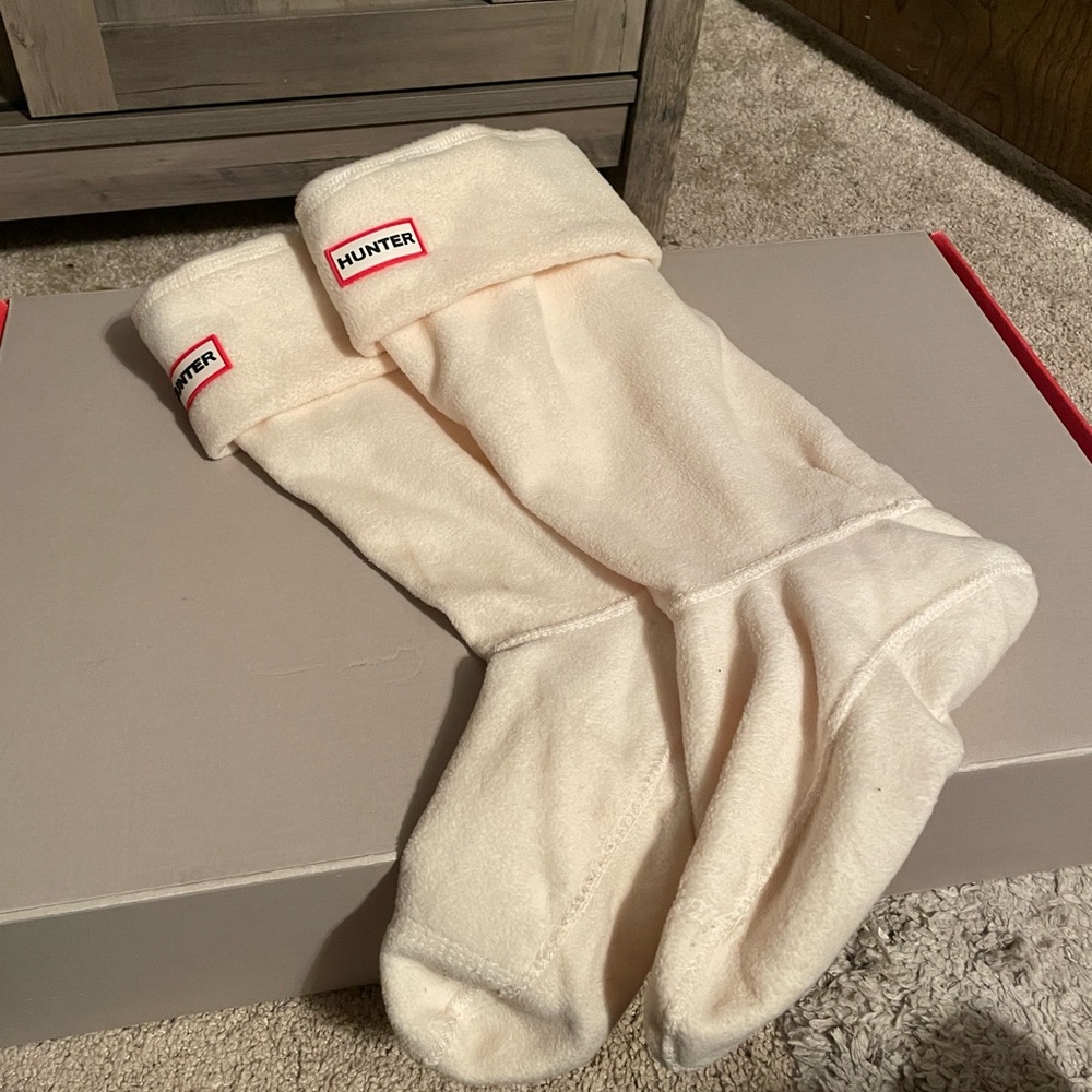 Hunter boot socks🤍 - Picture 2 of 2
